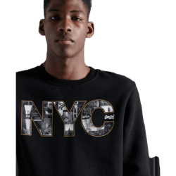 Superdry Vintage Logo NYC Photo Sweatshirt Black M2010424B-02A