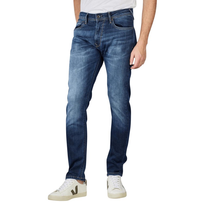 Pepe Jeans Ανδρικό Παντελόνι Τζιν Κανονική Εφαρμογή PM206326DN7-000